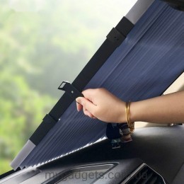 Шторка солнцезащитная на лобовое стекло в авто