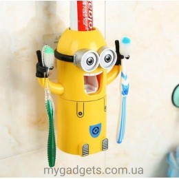 Дозатор для зубной пасты Миньон держатель для зубных щеток