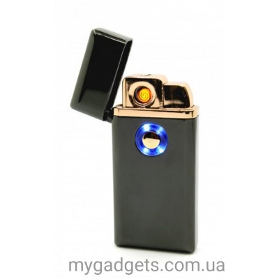 Зажигалка USB электроимпульсная + Газ ТH-705 Черная